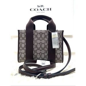 🔥🎁New! Coach Smith Tote 24 Handbag In Sig Jacquard Msrp:$378.00